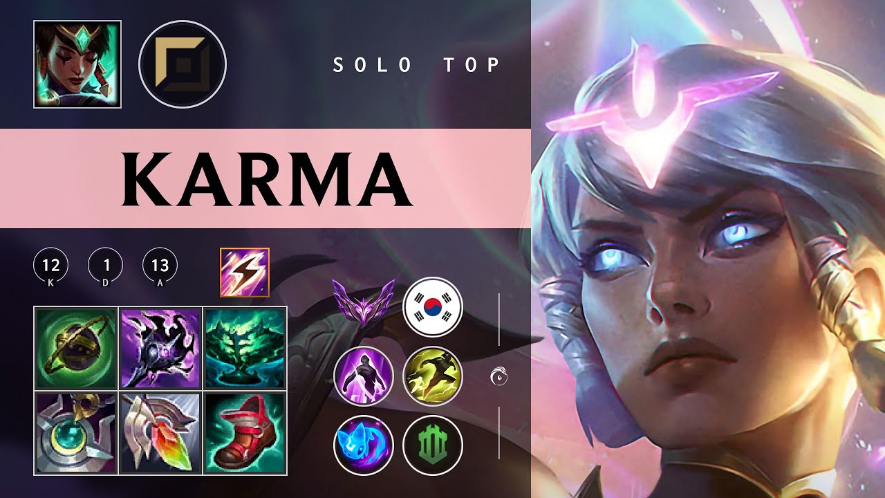 Karma Top vs Lee Sin - KR Master Patch 26.03