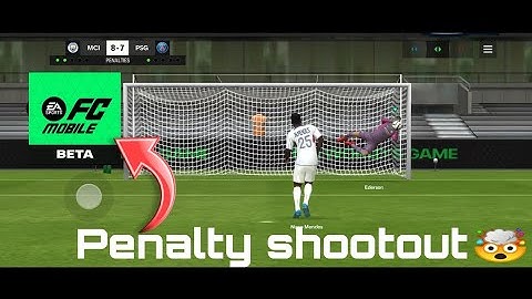 EA SPORTS FC MOBILE BETA / PENALTY SHOOTOUT 🤯