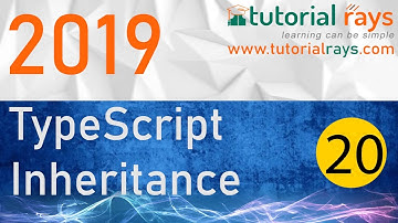 20  TypeScript Inheritance 2019 - Tutorial Rays | By Umar Rahman