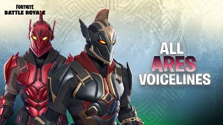 All Ares Boss Voicelines in Fortnite Chapter 5 Season 2 - Fortnite Bosses Voicelines