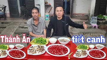 Thánh Ăn tiết canh Lê Toàn Food xơi hết bay khay tiết canh