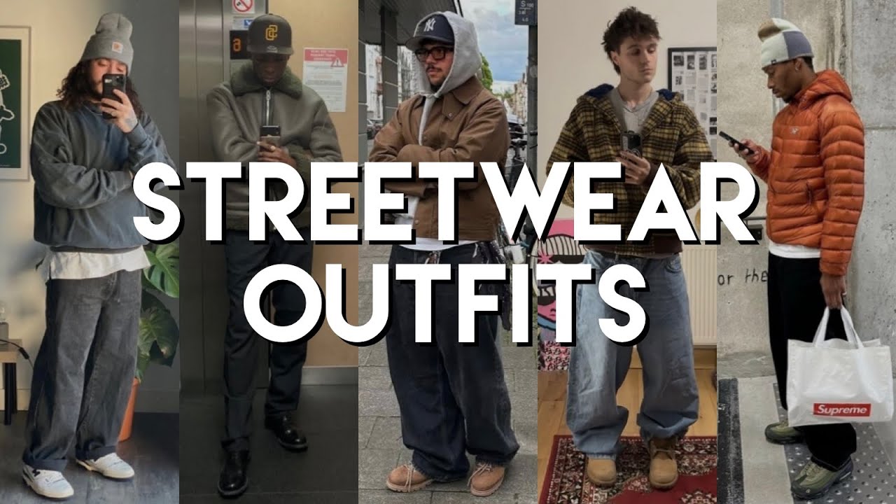 Streetwear Outfit Ideas | Men's Fashion Style 2023 - YouTube