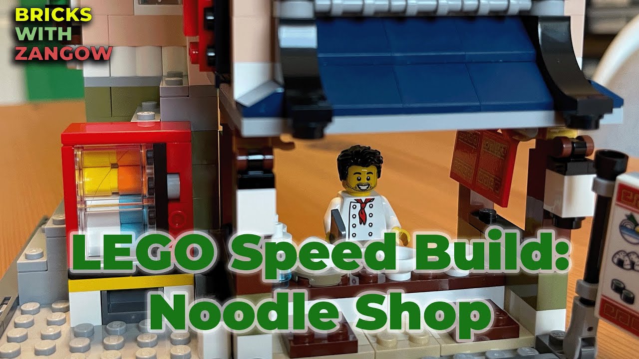 LEGO Speed Build: Noodle Shop