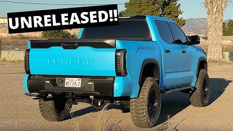 ANZO TAIL LIGHTS! 2022+ TUNDRA