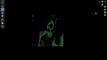 Blender Geometry nodes into video test 1