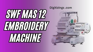 SWF MAS 12 Embroidery Machine | Review Features & Price #embroiderymachine