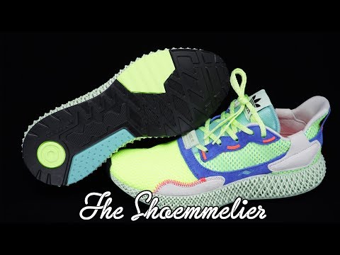adidas ZX 4000 4D 'Easy Mint' • Review & On-Feet - YouTube