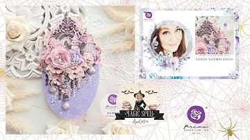 MAGIC SPELL - Mixed Media Tutorial For Prima Marketing Inc