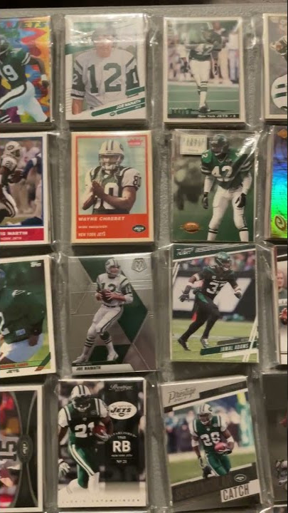 New York Jets Football Card Packs Available as of July 31, 2022