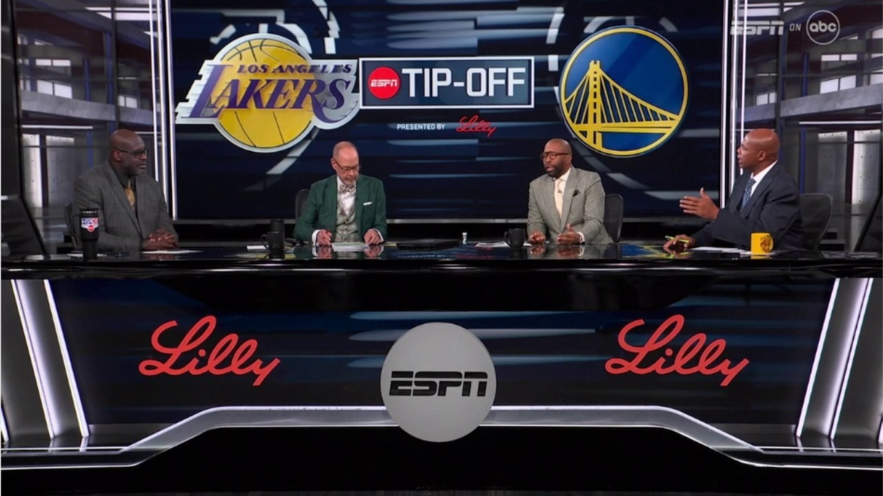 Inside The NBA | Shaq tells Chuck that Lakers will sink Warriors tonight: Luka Doncic will shine!