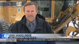 Crews working to clear Bozeman streets after storm
