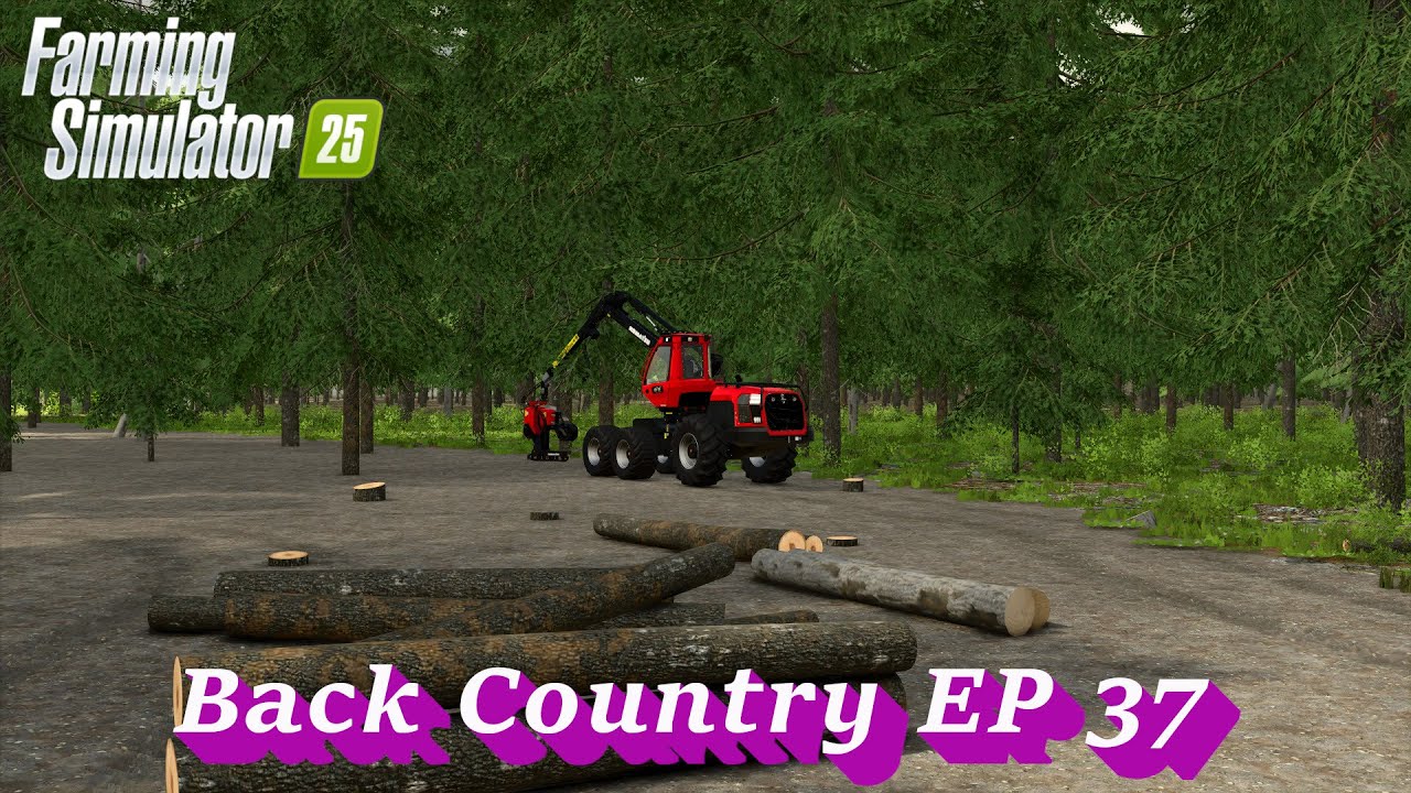 Back Country EP 37 FS25 The Logging Empire Series - YouTube