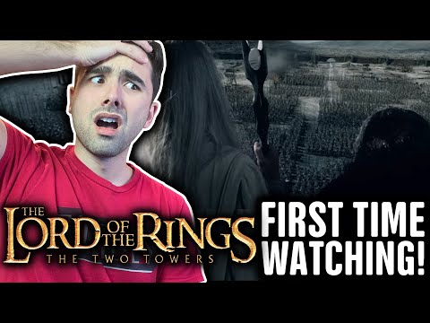 WATCHING THE LORD OF THE RINGS: THE TWO TOWERS FOR THE FIRST TIME!! (2002) MOVIE REACTION PART 2