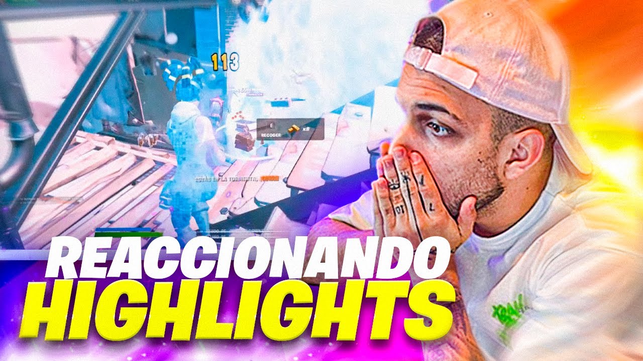 REACCIONANDO a LOS MEJORES HIGHLIGHTS de LA SEASON 6 | Peereira