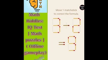 Matchstick - Math Riddles Level 64 📐📊📚 IQ Test puzzle | walkthrough, Android, gameplay @MahfuzFIFA