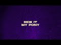 R3HAB - My Pony (Kryder Remix) (Official Lyric Video)