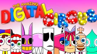 Sprunki Ocall Characters From Digital Circus Pomni Caine Jax Bubble Gangle Zooble Ragatha Kinger