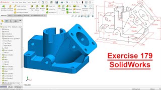 SolidWorks tutorial Exercise 179