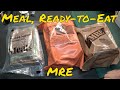 MRE Review & Comparison, Humanitarian (HDR), Civilian (Sopakco) and Military (MRE) Meal Ready to Eat