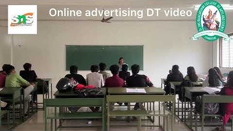 Dr. G. Suganya|Asst Prof|Business Administration(UG)|DT video|Online advertising