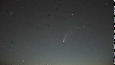 Comet C/2020 F3  NEOWISE - quick video