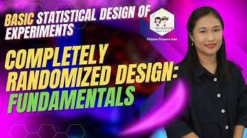 Completely Randomized Design of Experiments - Fundamentals