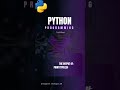 Just started learning Python? 🐍 Try this👆#youtubeshorts #python #programming #tech #learning #trivia