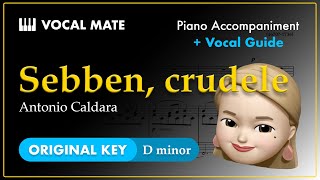 Sebben crudele - Antonio Caldara | D minor | Vocal Guide & Piano Accompaniment
