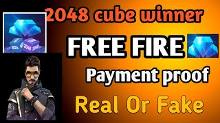 2048 cube winner payment proof | 2048 cube winner free fire diamond free screenshot 3