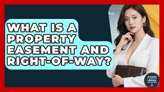 What Is A Property Easement And Right-of-Way? - Avoiding Common Legal Mistakes