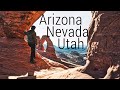 What can you see in Arizona and Utah