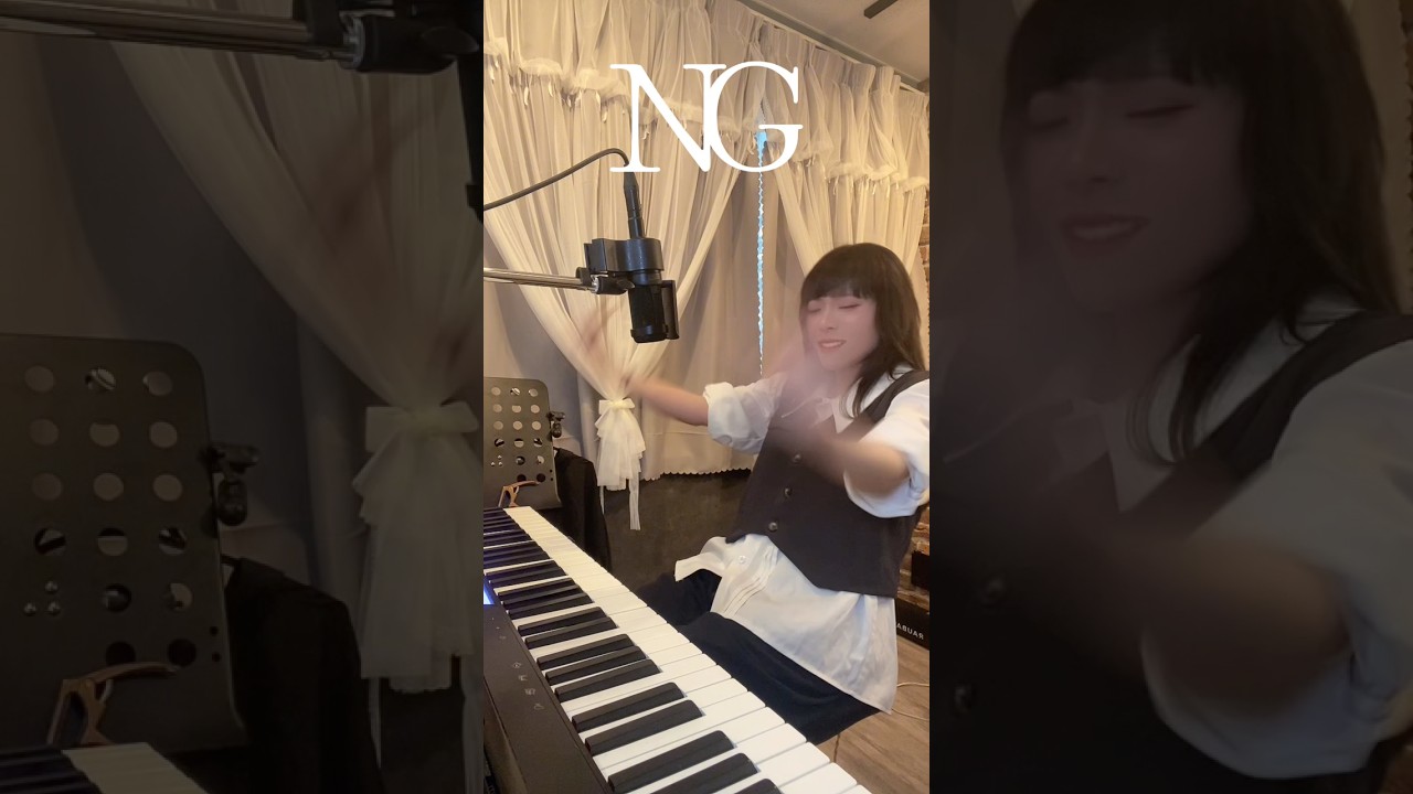 「バッチリ︎︎👍🏻」NG集 #弾き語り #シンガーソングライター #オリジナル曲