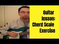 Chord scale exercise (now www.TrueGuitarist.com)