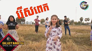 រើសពេក - អ៊ុក សុវណ្ណារី [ VIDEO LYRIC ]