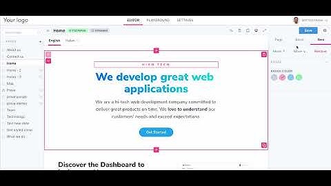 React Bricks editor show