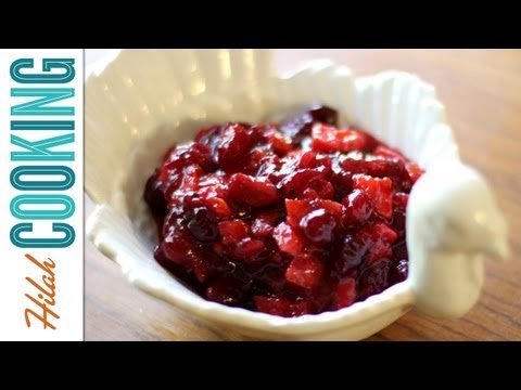 How To Make Cranberry Sauce | Hilah Cooking