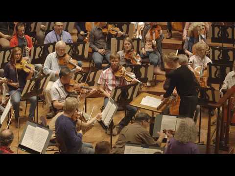 Susanna Mälkki rehearses The Rite of Spring with the San Francisco Symphony