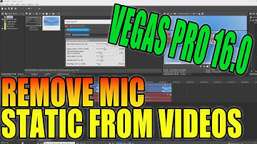 How To Remove Microphone Static From Videos In Vegas Pro 16.0 PC Tutorial | Improve Sound Quality