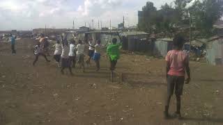 Lucy A Cbc Pupil At Hekima Learning Centre Shows How How To Score A Penalty