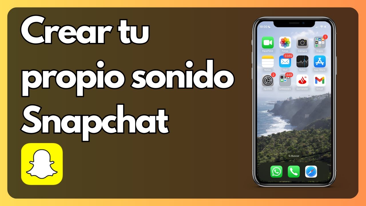 Snap Sound Maker Cómo crear un sonido en Snapchat - YouTube