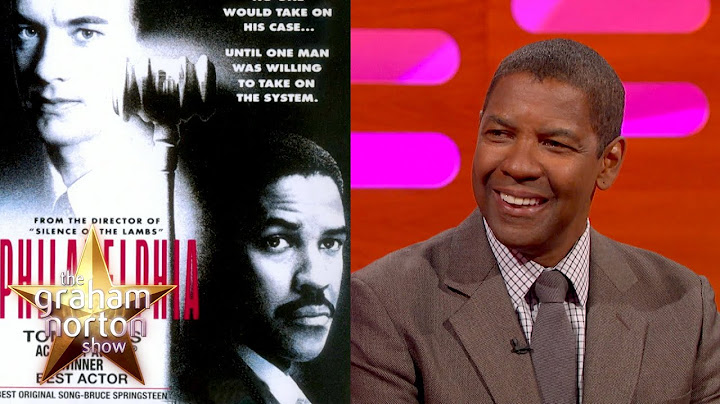 Denzel Washington Pranked Tom Hanks On Philadelphia | The Graham Norton Show