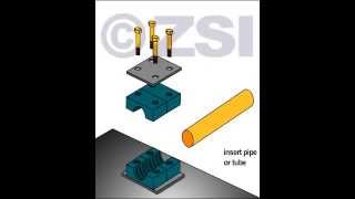 Hydraulic Clamps Using Our Beta Heavy Double Series Installation