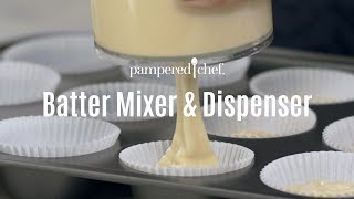 Batter Mixer & Dispenser | Pampered Chef