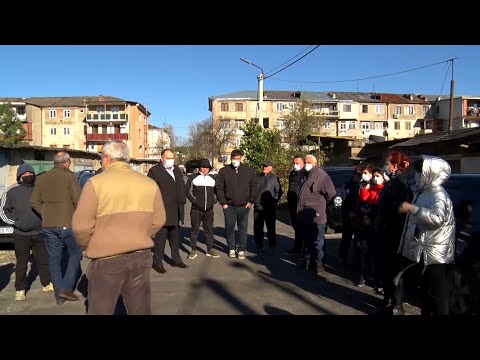 ქუთაისის მერი იოსებ ხახალეიშვილი  ავტოქარხნის დასახლების მაცხოვრებლებს შეხვდა