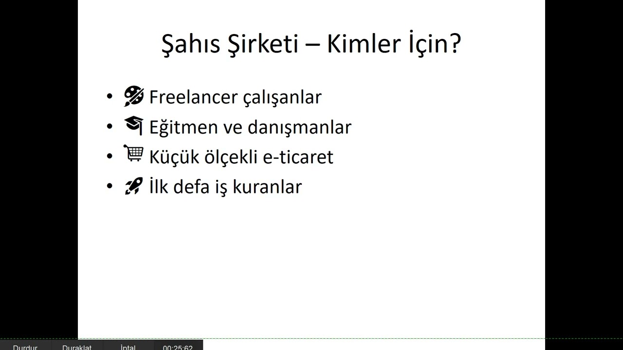 Şahıs Şirketi Nedir? – Genel Bakış