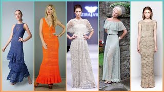 Most popular outstanding gorgeous crochet pattern of skirts outfits dresses designs ideas