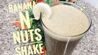 Banana N Nuts Shake വയറ ഉളളവ നറയൻ ഈ ഒര ഷകക മതയവ