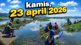 .... Sebelum jadi kolam harian atau tebasan‼️Mancing di Rawa Pening