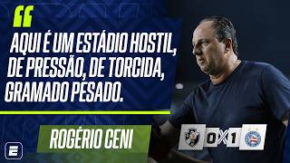 Rogério Ceni Valoriza Triunfo Do Bahia Contra O Vasco Em São Januário Coletiva Completa