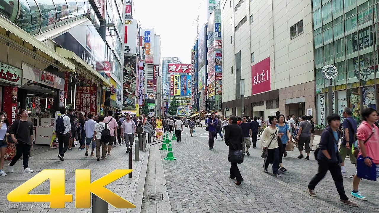 Walking around Akihabara west area, Tokyo - Long Take【東京・秋葉原】 4K